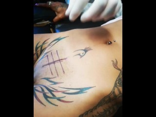 piercing my nipples and pussy dermal piercing